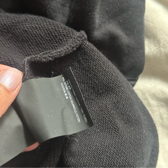 Balenciaga Sinners Black Hoodie with Red and Gold Embroidery L - Picture 14 of 16